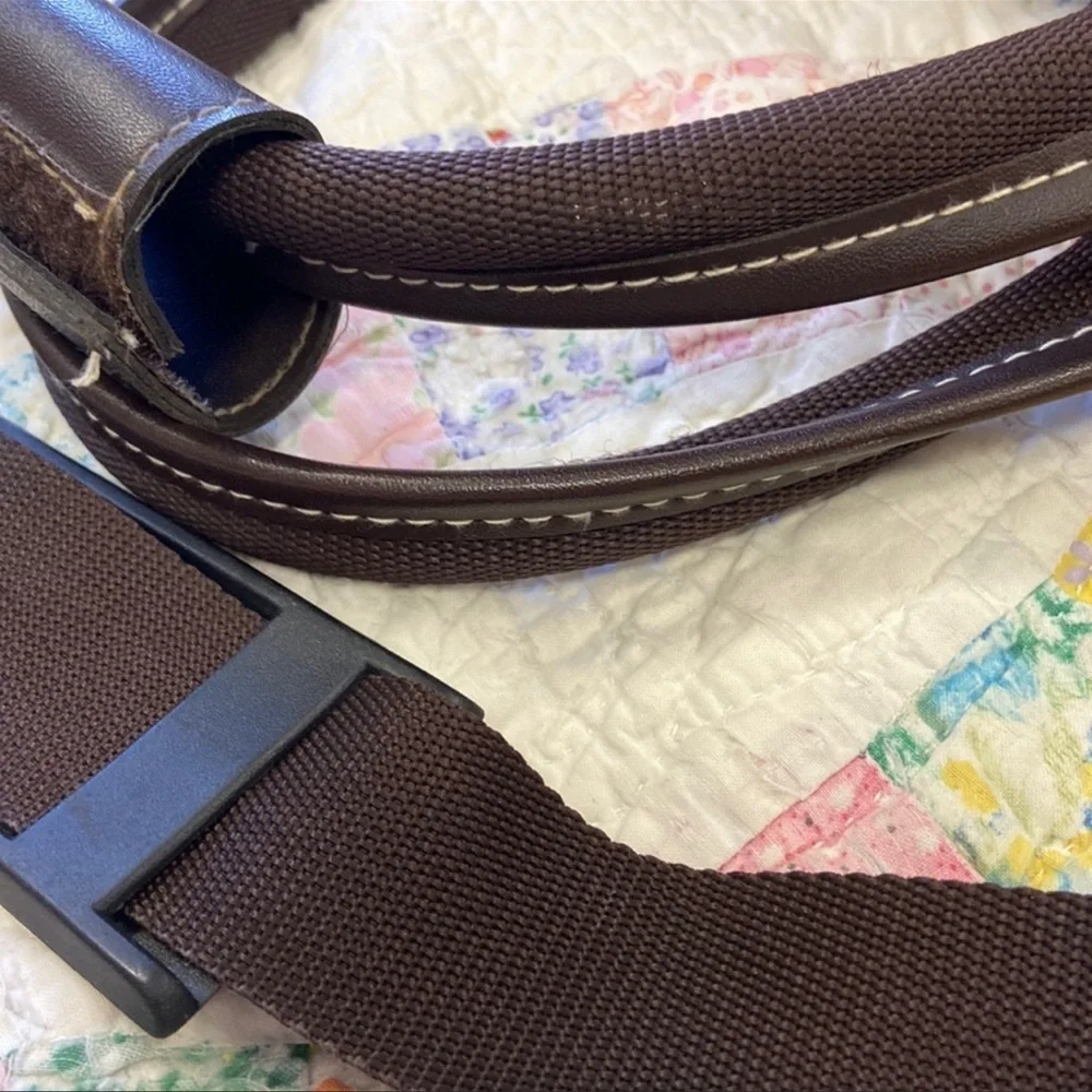 Vintage Oscar De La Renta | Faux Leather Pebbled Luggage Travel‎ Bag